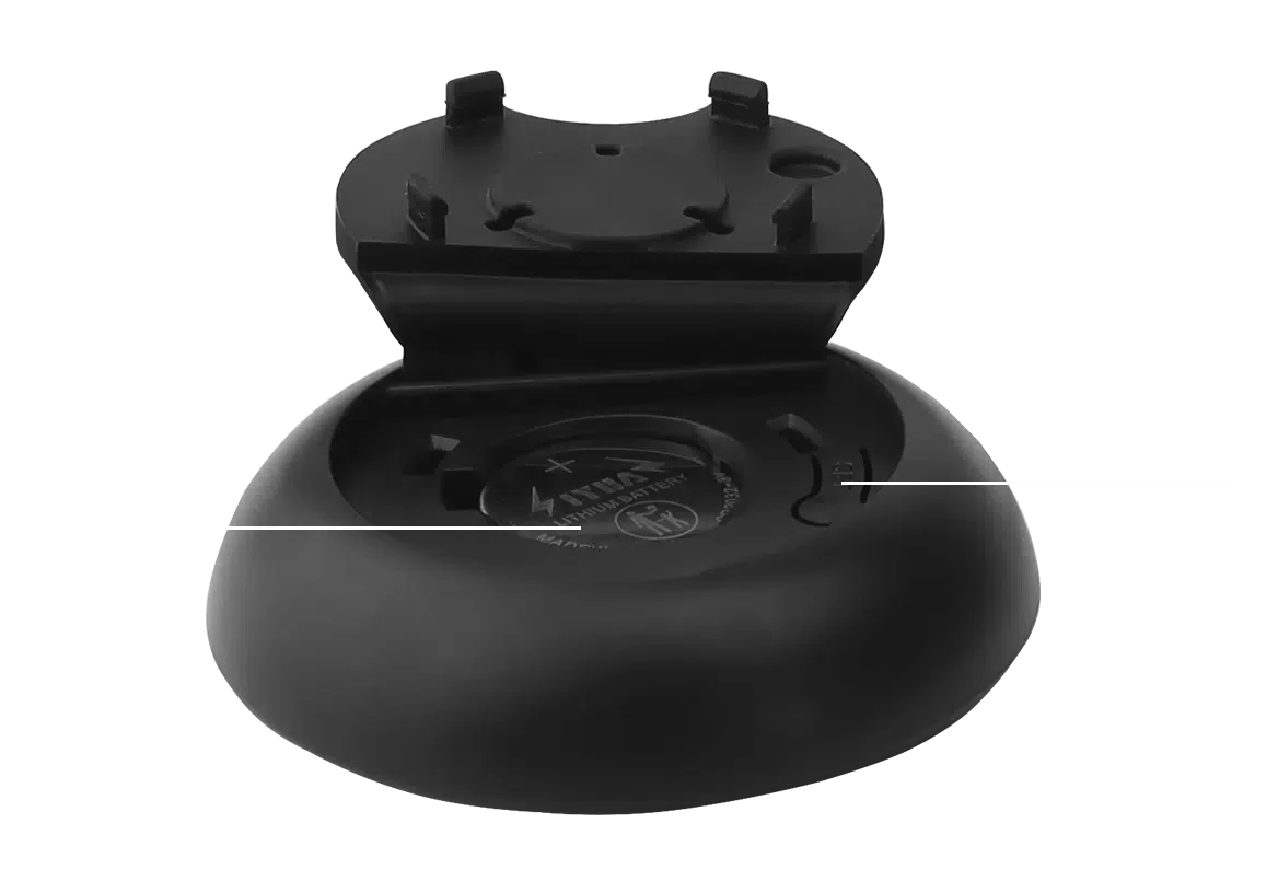 K3-B - 1-Zone Rotating Wheel CCT Remote Black