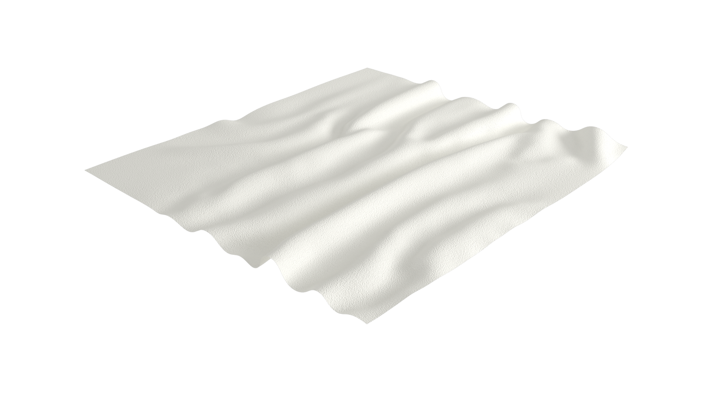 Ceiling & Wall Covering - Matte - 095 93 05 Crepe Silk White