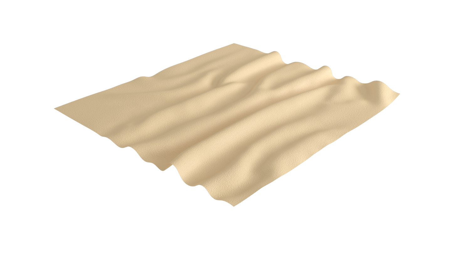 Ceiling & Wall Covering - Matte - 080 80 30 Yellow Beige