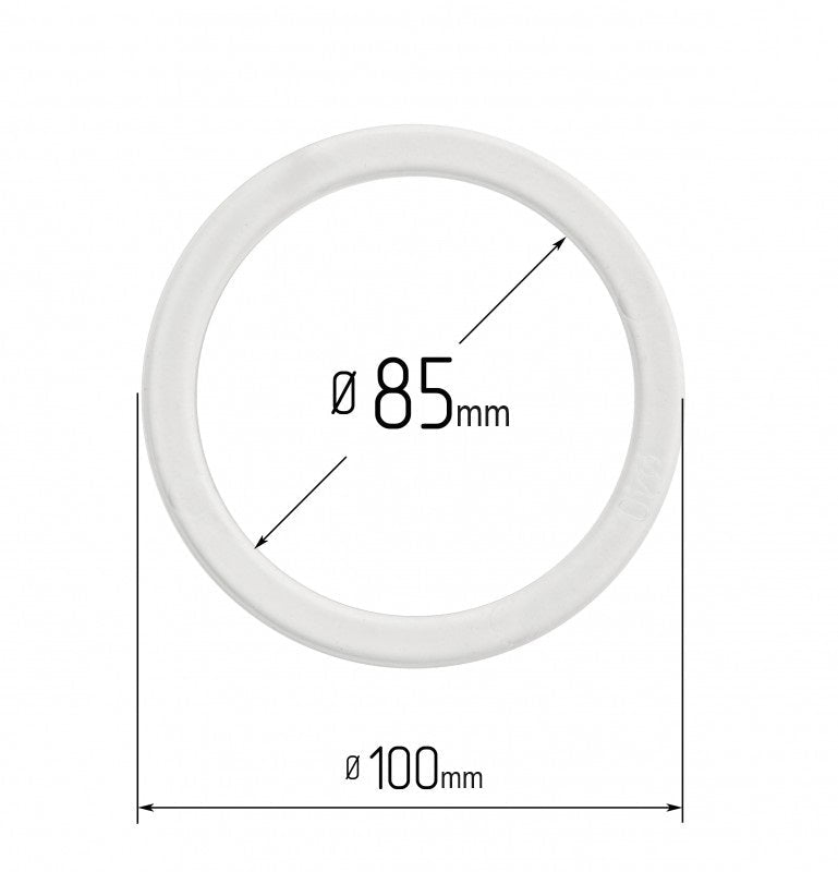 D3.3" (85 mm) Stretch Ceilings Reinforcement Circle Rings/Protective Thermal Rings for Spotlights Installation