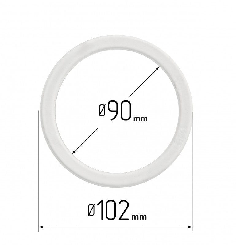 D3.53" (90 mm) Stretch Ceilings Reinforcement Circle Rings/Protective Thermal Rings for Spotlights Installation
