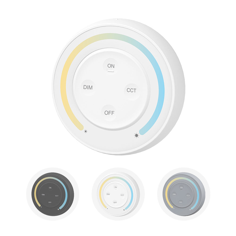 S1-W - 1-Zone 2.4G Sunrise Remote (Color Temperature) White