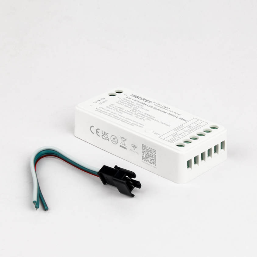 SPIW5 - 5 in 1 SPI+DMX LED Controller (WiFi+2.4G)
