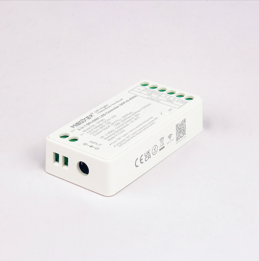 SPIW5 - 5 in 1 SPI+DMX LED Controller (WiFi+2.4G)