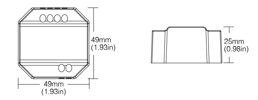 TRI-C1WR - AC Triac Dimmer (WiFi+2.4G+Push)