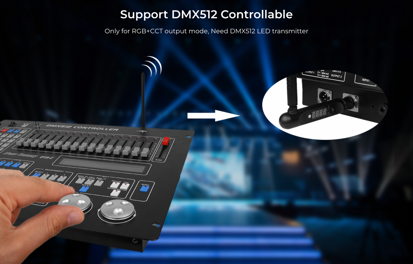 WL5 - 5 in 1 LED Strip Controller (WiFi+2.4G)