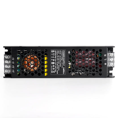 LED Driver 24V 400W IP20 ETL Listed, Power Supply AC 100-130V 50-60Hz, Ultra Slim Fanless Transformer for LED Lights