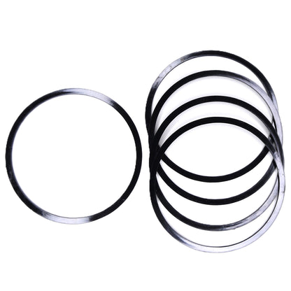 D6.1" (155 mm) Black Stretch Ceilings Reinforcement Circle Rings/Protective Thermal Rings for Spotlights Installation