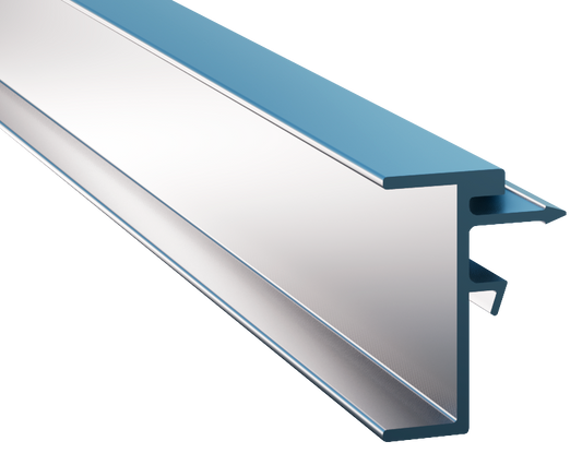 Aluminum Levels Profile for PVC Coverings - Model AP-210-W