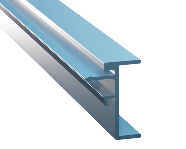 Aluminum Levels Profile for PVC Coverings - Model AP-207-W