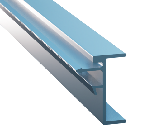 Aluminum Levels Profile for PVC Coverings - Model AP-207-W