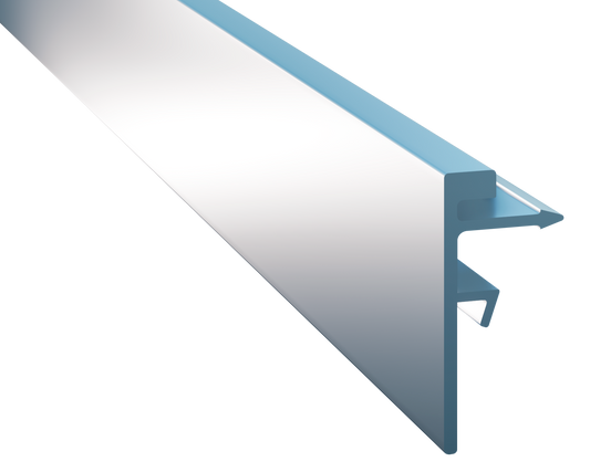 Aluminum Levels Profile for PVC Coverings - Model AP-208-W
