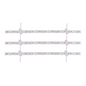 CE-N3030-12W-HJ-6.5K – 10 Pcs Backlit 6.5K Led Bar 3.25ft, Dimmable 24V 14.4W Ip20, Ul Listed for Light Box