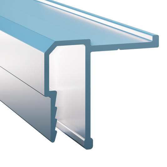Aluminum Ceiling Profile for PVC Coverings - Model AP-106