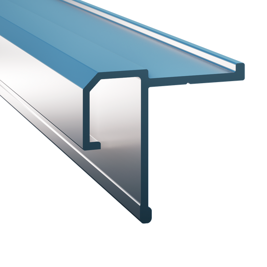 Aluminum Ceiling Profile for PVC Coverings - Model AP-105W