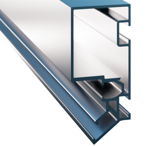 Aluminum Levels Profile for PVC Coverings - Model AP-209-W