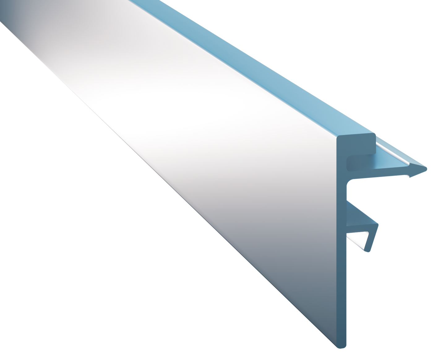 Aluminum Frame Profile for PVC Coverings - Model AP-204W