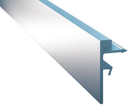 Aluminum Frame Profile for PVC Coverings - Model AP-204W