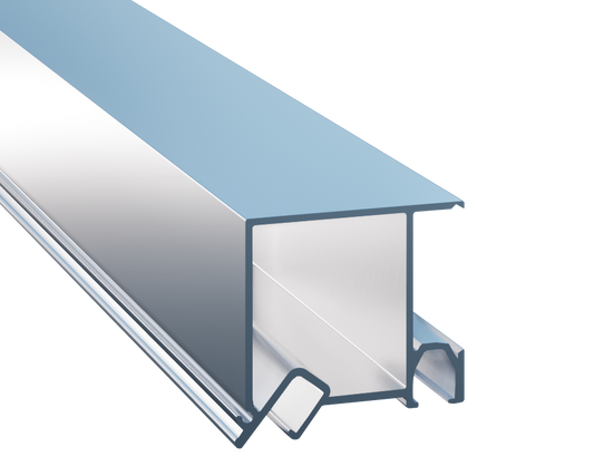 Aluminum Frame Profile for PVC Coverings - Model AP-203