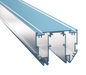 Aluminum LED Linear Lights Profile for PVC Coverings - Model AP-701B