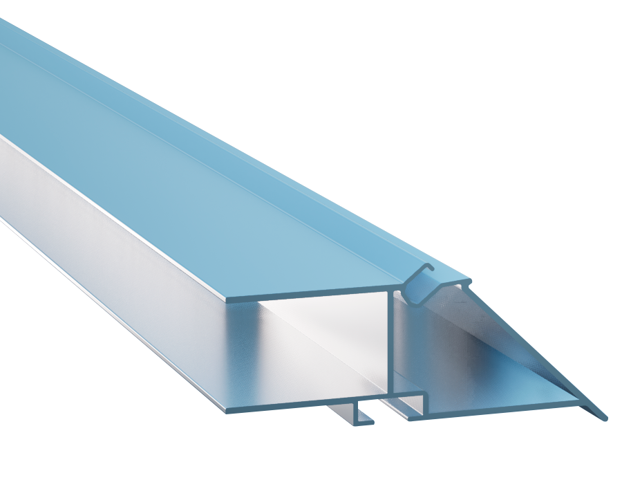 Aluminum Frame Profile for PVC Coverings - Model AP-205