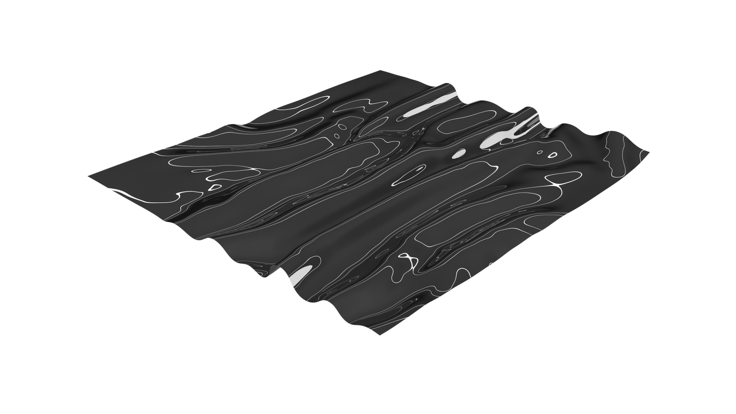 Ceiling & Wall Covering - Gloss - Super Black