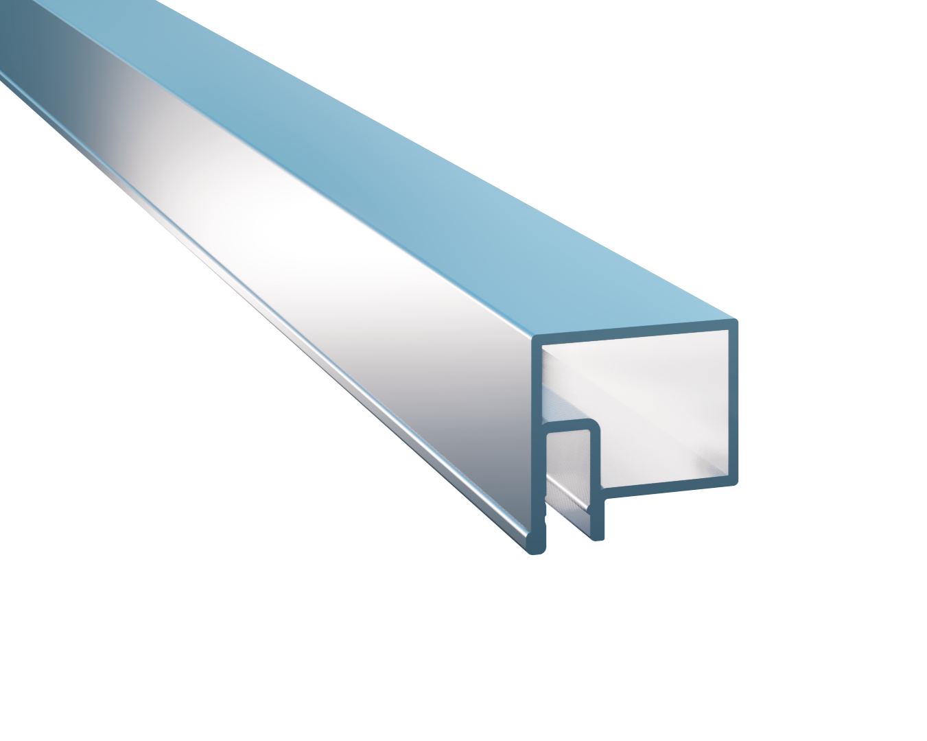 Aluminum Levels Profile for PVC Coverings - Model AP-401W