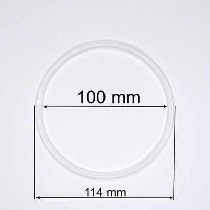 D3.96" (100 mm) Stretch Ceilings Reinforcement Circle Rings/Protective Thermal Rings for Spotlights Installation