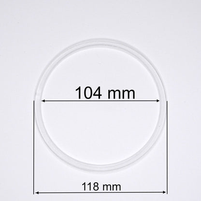 D4.12" (104 mm) Stretch Ceilings Reinforcement Circle Rings/Protective Thermal Rings for Spotlights Installation
