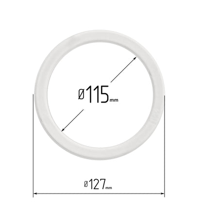 D4.54" (115 mm) Stretch Ceilings Reinforcement Circle Rings/Protective Thermal Rings for Spotlights Installation