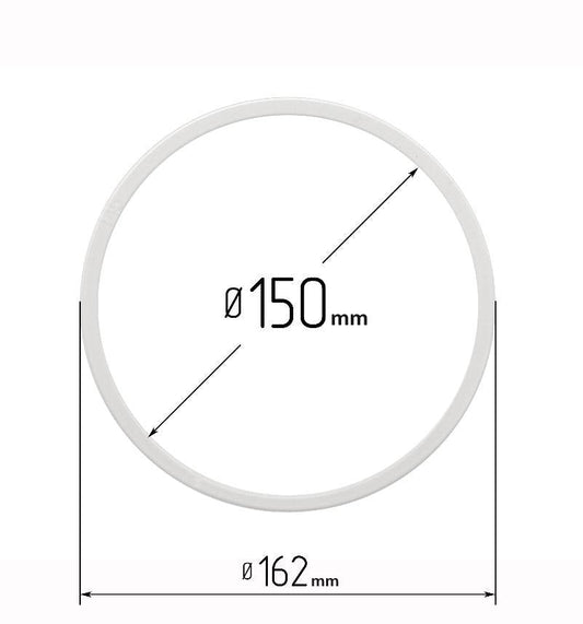 D5.92" (150 mm) Stretch Ceilings Reinforcement Circle Rings/Protective Thermal Rings for Spotlights Installation