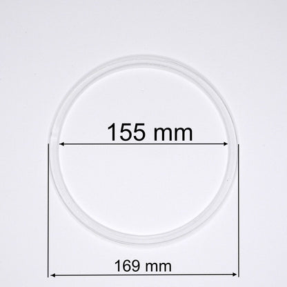 D6.25" (155 mm) Stretch Ceilings Reinforcement Circle Rings/Protective Thermal Rings for Spotlights Installation