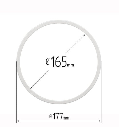 D6.5" (165 mm) Stretch Ceilings Reinforcement Circle Rings/Protective Thermal Rings for Spotlights Installation