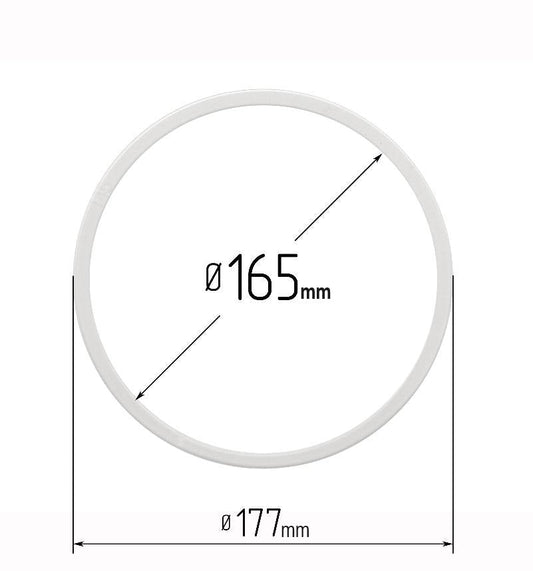 D6.5" (165 mm) Stretch Ceilings Reinforcement Circle Rings/Protective Thermal Rings for Spotlights Installation