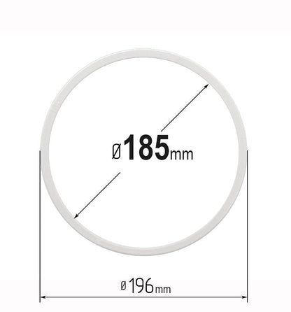 D7.38" (185 mm) Stretch Ceilings Reinforcement Circle Rings/Protective Thermal Rings for Spotlights Installation