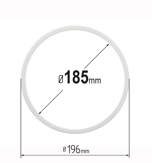 D7.38" (185 mm) Stretch Ceilings Reinforcement Circle Rings/Protective Thermal Rings for Spotlights Installation