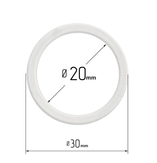 D0.76" (20 mm) Stretch Ceilings Reinforcement Circle Rings/Protective Thermal Rings for Spotlights Installation
