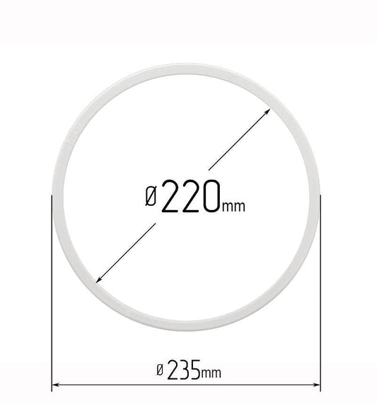 D8.62" (220 mm) Stretch Ceilings Reinforcement Circle Rings/Protective Thermal Rings for Spotlights Installation
