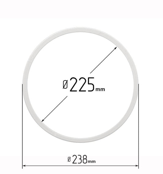 D8.87" (225 mm) Stretch Ceilings Reinforcement Circle Rings/Protective Thermal Rings for Spotlights Installation