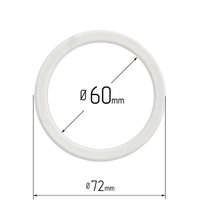 D2.45" (60 mm) Stretch Ceilings Reinforcement Circle Rings/Protective Thermal Rings for Spotlights Installation