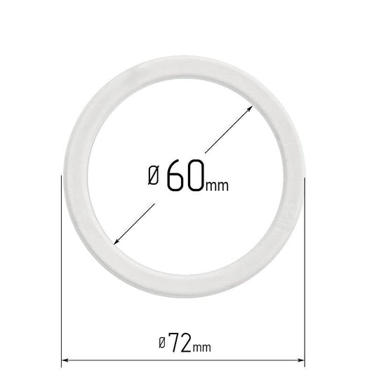 D2.45" (60 mm) Stretch Ceilings Reinforcement Circle Rings/Protective Thermal Rings for Spotlights Installation