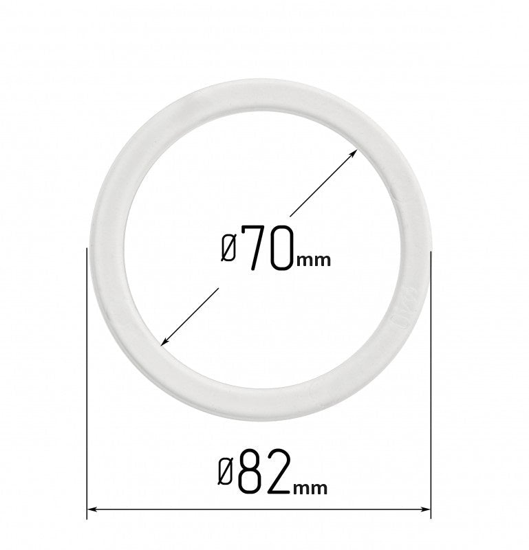 D2.76" (70 mm) Stretch Ceilings Reinforcement Circle Rings/Protective Thermal Rings for Spotlights Installation