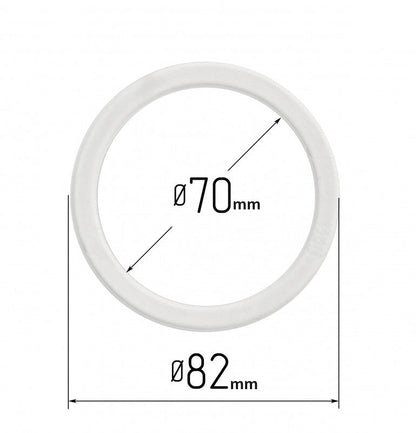 D2.76" (70 mm) Stretch Ceilings Reinforcement Circle Rings/Protective Thermal Rings for Spotlights Installation