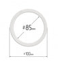 D3.3" (85 mm) Stretch Ceilings Reinforcement Circle Rings/Protective Thermal Rings for Spotlights Installation