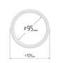 D3.75" (95 mm) Stretch Ceilings Reinforcement Circle Rings/Protective Thermal Rings for Spotlights Installation