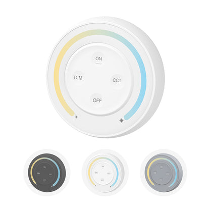 S1-W - 1-Zone 2.4G Sunrise Remote (Color Temperature) White