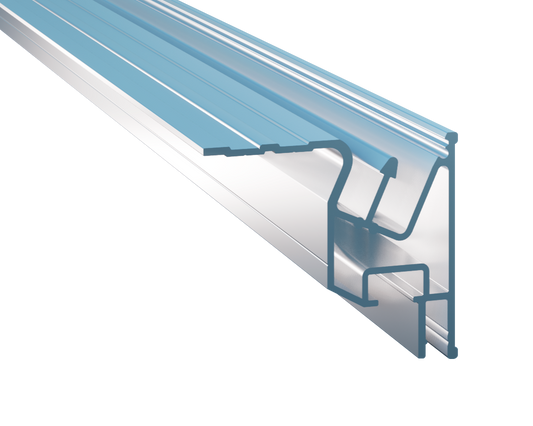 Aluminum Levels Profile for PVC Coverings - Model AP-402W