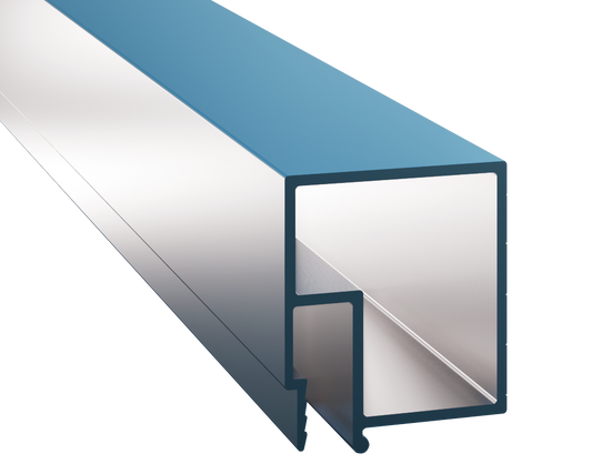 Aluminum Frame Profile for PVC Coverings - Model AP-201