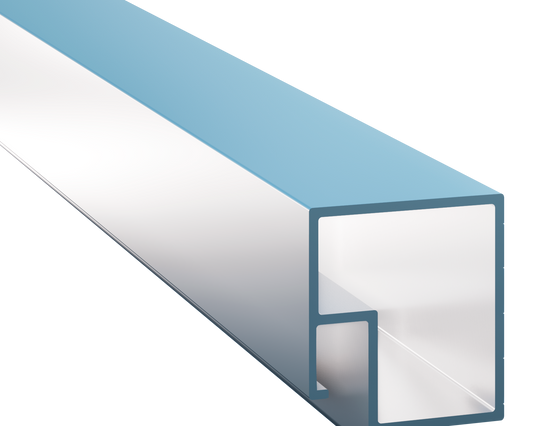 Aluminum Frame Profile for PVC Coverings - Model AP-202W