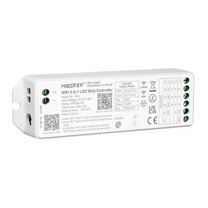 WL5 - 5 in 1 LED Strip Controller (WiFi+2.4G)